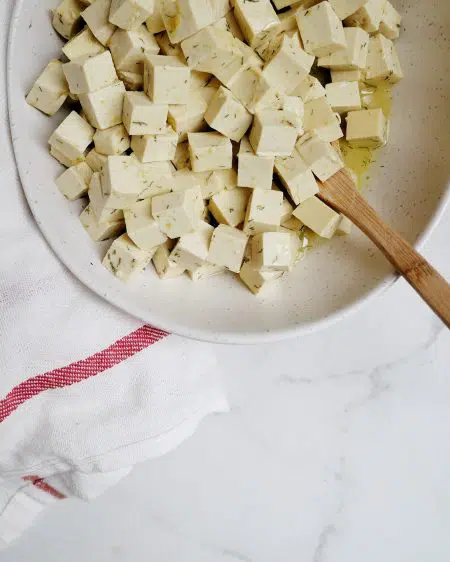 Tofu Magique à l’échalote caramélisée